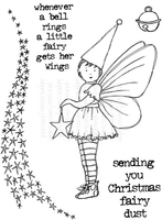 Lindsay Mason Designs Little Fairy A6 Clear Stamp