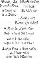 Lindsay Mason Designs LM Smiles and Years Clear Stamp
