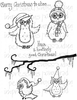 Lindsay Mason Designs Merry Christmas to whoo A6 Clear Stamp