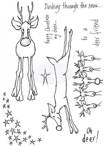 Lindsay Mason Designs Oh Deer Clear Stamp