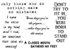 Lindsay Mason Designs Quips I know the voices Clear Stamp