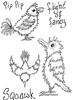 Lindsay Mason Designs Squawk Clear Stamp