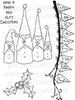 Lindsay Mason Designs Wood Elves A6 Clear Stamp