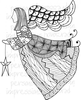 Lindsay Mason Designs Zendoodle Angel Ready To Go A6 Clear Stamp