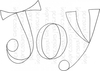 Lindsay Mason Designs Zendoodle Joy A6 Clear Stamp