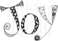 Lindsay Mason Designs Zendoodle Joy Ready To Go Clear Stamp