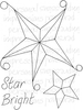 Lindsay Mason Designs Zendoodle Star Bright A6 Clear Stamp