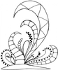 Lindsay Mason Designs Zendoodles Botanics Clear Stamp