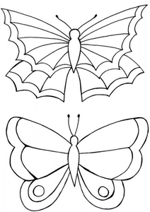 Lindsay Mason Designs Zendoodles Butterflies Clear Stamp
