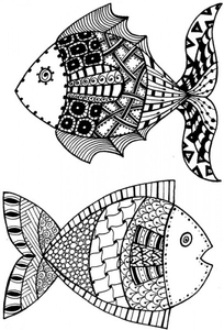Lindsay Mason Designs Zendoodles FiReady To Go Clear Stamp