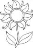 Lindsay Mason Designs Zendoodles Flower Clear Stamp