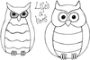 Lindsay Mason Designs Zendoodles Owls Clear Stamp