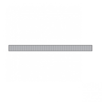 Little B Little B Silver Foil Grosgrain 3mm x 20m Tape