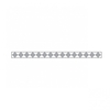 Little B Little B Silver Harlequin 3mm x 20m Tape