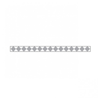 Little B Little B Silver Harlequin 3mm x 20m Tape