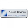 Name Badge full colour print 70 x 36 mm