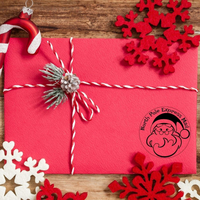 North Pole Stamp Santa Letter Stamp - Express Mail Santa Christmas Stamp,  Customise and order stamps online