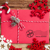 North Pole Stamp Santa Letter Stamp - Special Delivery Christmas Stamp,  Customise and order stamps online