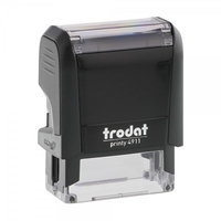Personalised Name Stamp - 3 Lines - 38x14mm,  Customise and order stamps online
