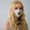 Personalised White Cotton Reusable Face Mask
