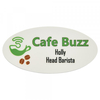 Printed Name Badge Oval