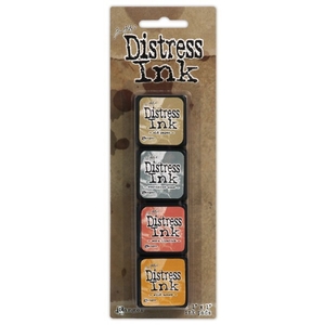 Ranger Ink Distress Mini Kit 7 Sold in one strip of 4 pads