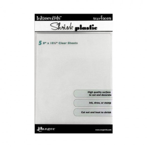 Ranger Ink Shrink Plastic Shts 8x10.5 5 sheets