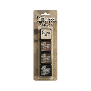 Ranger Ink Tim Holtz Distress Ink Minis Kit 3 Sold in one strip of 4 pads