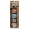 Ranger Ink Tim Holtz Distress Mini Ink Pads Kit 6 Sold in one strip of 4 pads