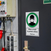 Safety Instruction 3Pk Sticker Wear A Mask
