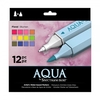 Spectrum Noir 12pk Aqua Markers Set - Floral,  Customise and order stamps online