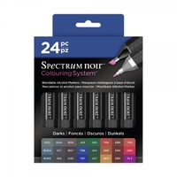 Spectrum Noir 24 Piece Set Darks
