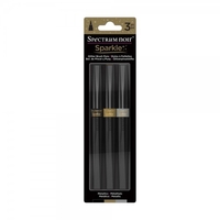 Spectrum Noir 3pk Sparkle Pens Set Metallic