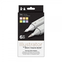 Spectrum Noir Illustrator 6pk Tints