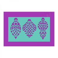 Sue Dix Designs Baubles Stencil