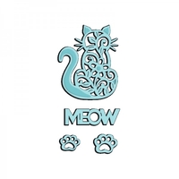 Sue Dix Designs Cat Sweet Dixie Die