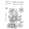 Sue Dix Designs Cute Snowman Clear Stamp A6