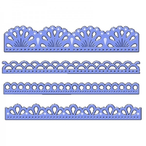 Sue Dix Designs Elegant Borders Everyday Metal Dies