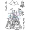 Sue Dix Designs Fantasy Castle Clear Stamp size A6