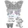 Sue Dix Designs Flights of Fantasy Clear Stamp size A6
