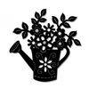 Sue Dix Designs Floral Watering Can Sweet Dixie Die Summer Collection