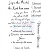 Sue Dix Designs Joy to the World Clear STamp A6