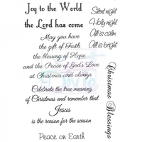 Sue Dix Designs Joy to the World Clear STamp A6