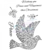 Sue Dix Designs Peace Dove Clear Stamp A6