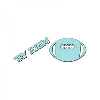 Sue Dix Designs Rugby Scrum Mini Dies