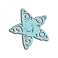 Sue Dix Designs Smiling Starfish Mini Dies