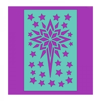 Sue Dix Designs Star of Wonder Stencil