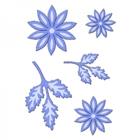 Sue Dix Designs Styalised Daisy Everyday Metal Dies