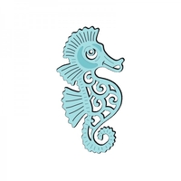 Sue Dix Designs Stylish Seahorse Mini Dies