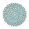 Sue Dix Designs Sweet Dixie Heart Loops Stencil
